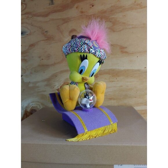 Vintage Talking Tweety Bird Fortune Teller Plush - Picture 1 of 4